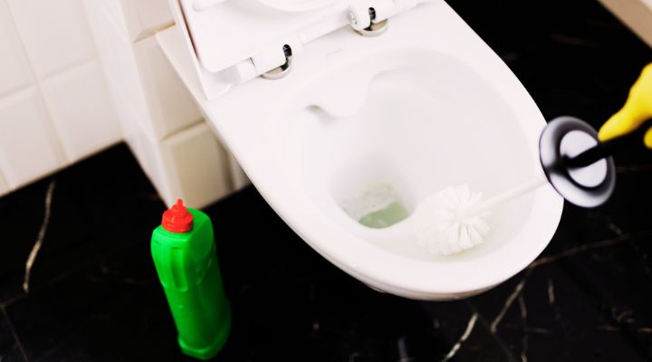 Fresh and spotless toilets for a week : a tip used even by cleaners