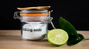 Mix baking soda with honey
